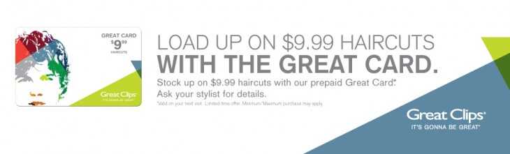 greatclips 730x221 Great Clips: $9.99 Haircuts with Prepaid Card