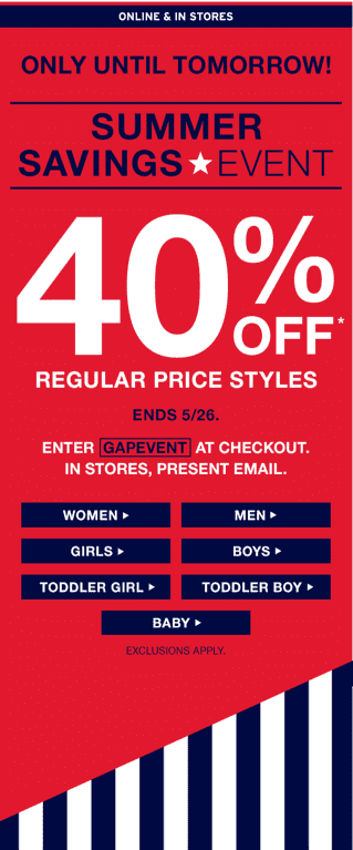 gap canada discount