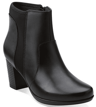 the bay clarks booties