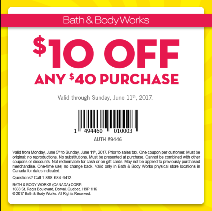 Bath Body Works Canada Semi Annual Sale Starts Today: Save $10 off