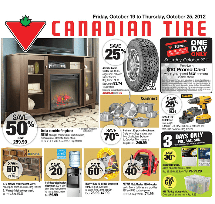 Canadian Tire flyer