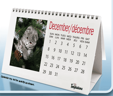 Free Personalized Pet Calendar With 3 UPC's - Hot Canada Deals Hot