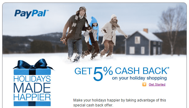 Paypal Holiday Offer