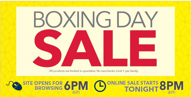 Best Buy Boxing Day