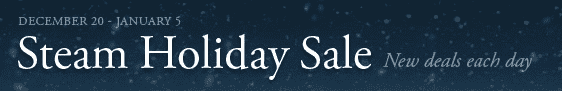 Steam Holiday Sale