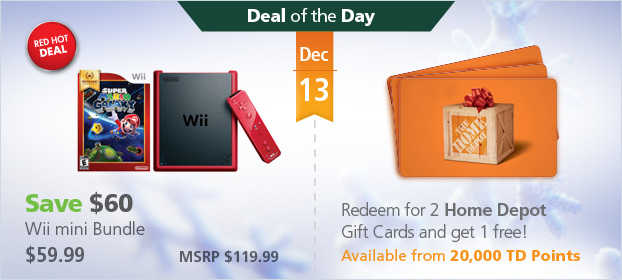 TD Rewards Red Hot Deal of the Day