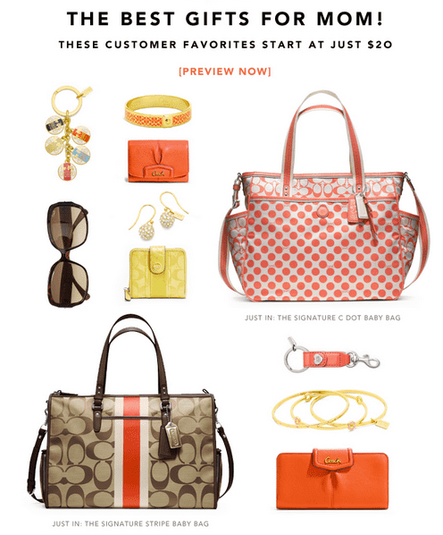 Coach Factory Online For Mother&#39;s Day Deals: Get 50% off All bags & 65% off Clearance! - Hot ...