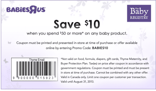 babies r us coupons