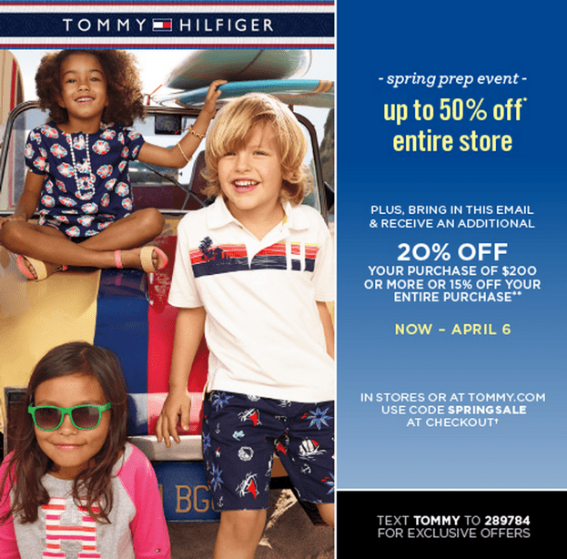 Tommy Hilfiger Canada Spring Event Deals: Save Up to 50% Entire Store ...