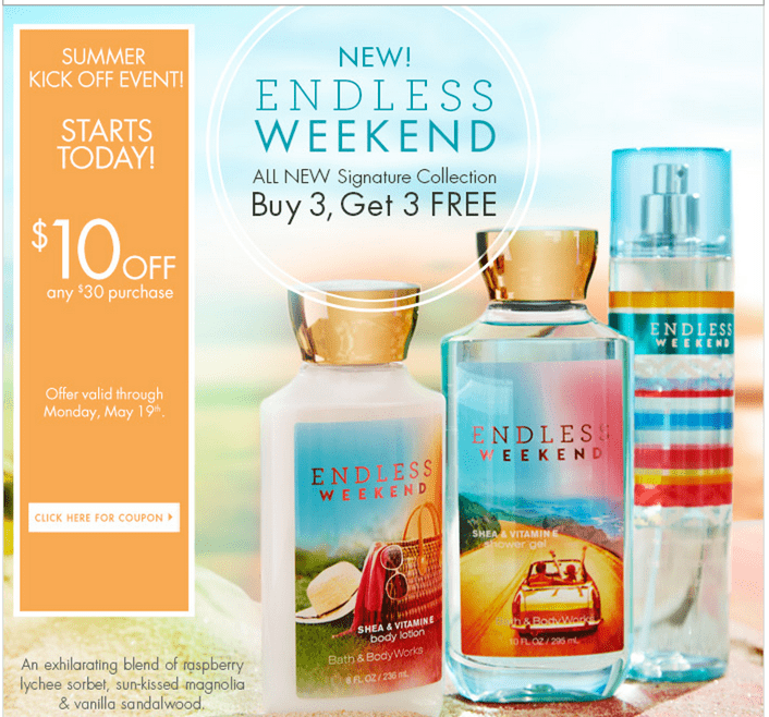 Bath Body Works Canada Printable Coupons And Deals Save 10 On Your 