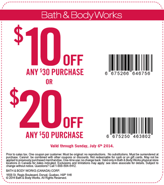 bath body works canada coupon