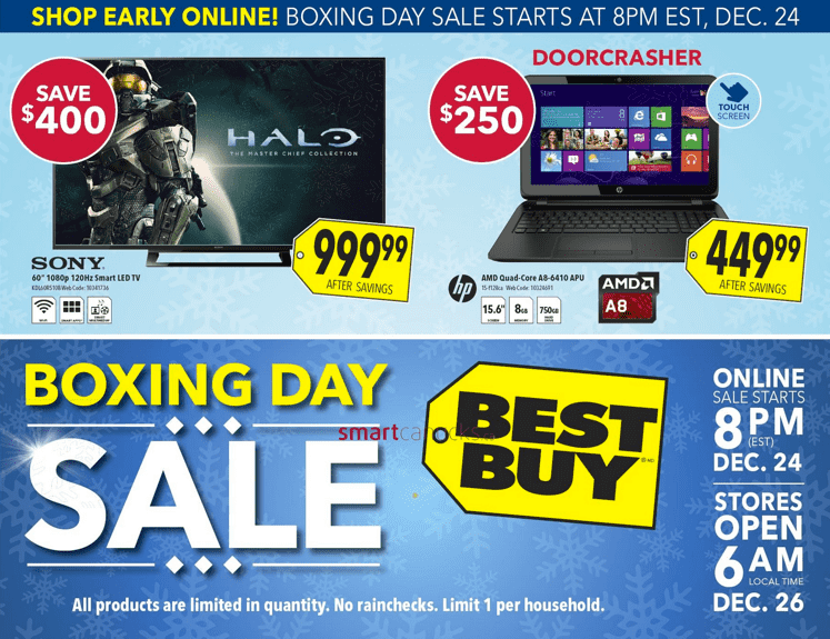 Best Buy Canada Boxing Day 2014 Sale Flyer - Hot Canada Deals Hot ...