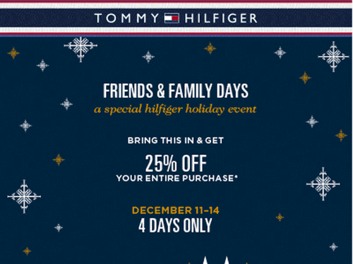 boxing day sale tommy hilfiger canada