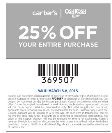 carter oshkosh coupon