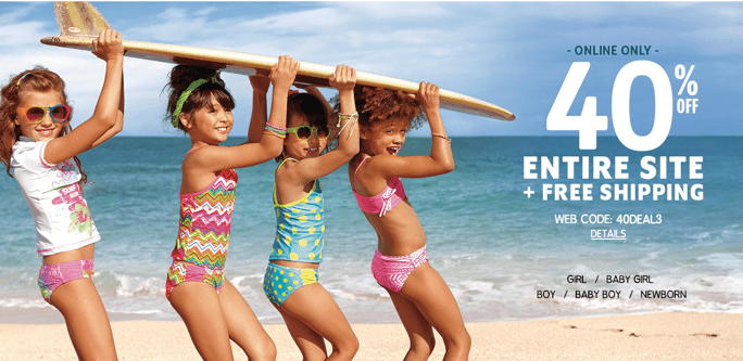 children's place canada swimwear