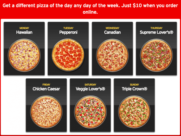 pizza hut tower road deals