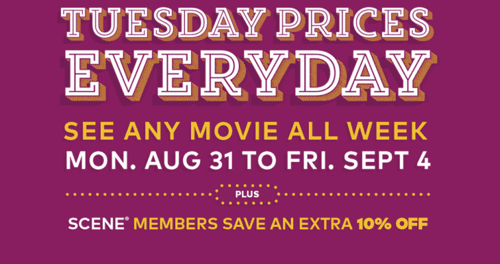 Cineplex Canada Deals