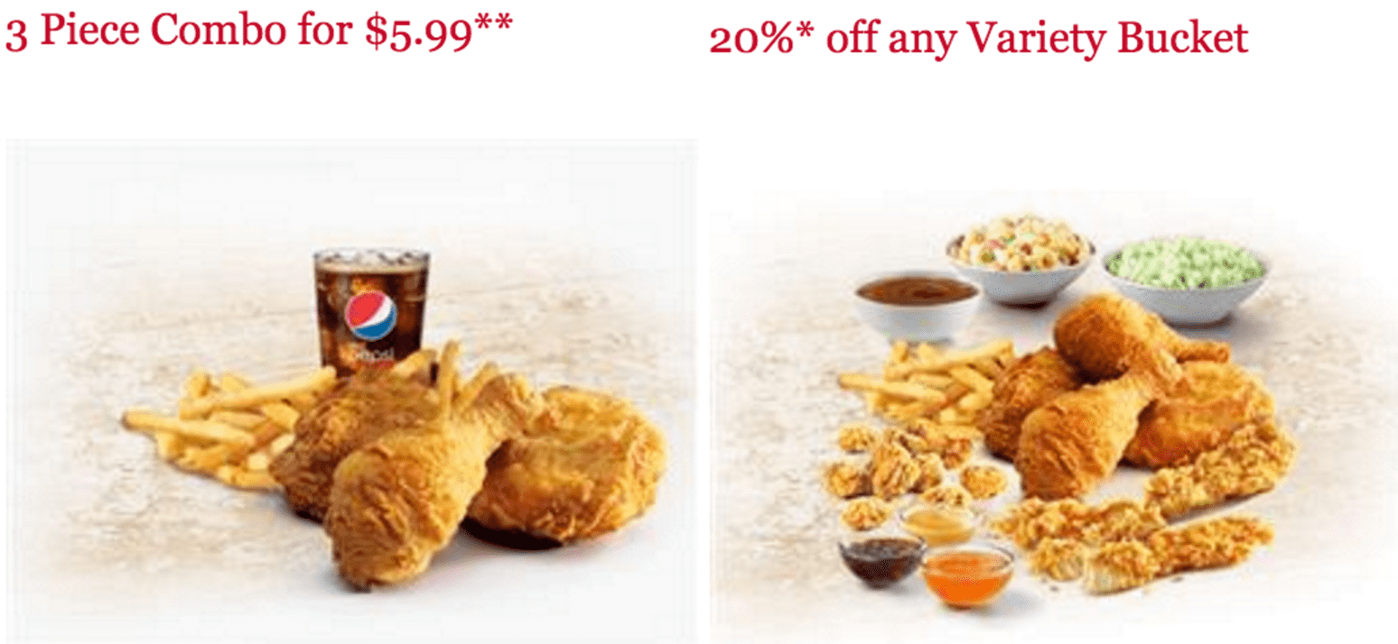 KFC Canada Colonel’s Club Weekly Deals: Get 3 Piece Combo for $5.99 ...
