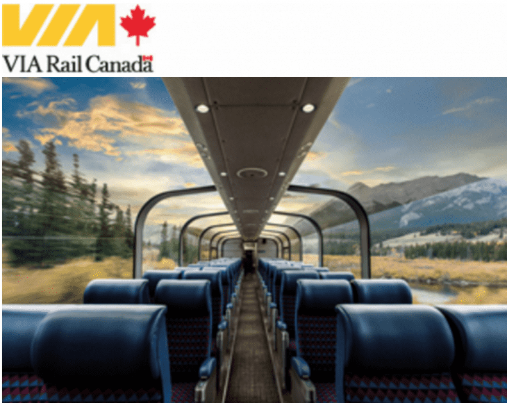 VIA Rail Canada Discount Tuesdays Offers Discount Escape Fares on