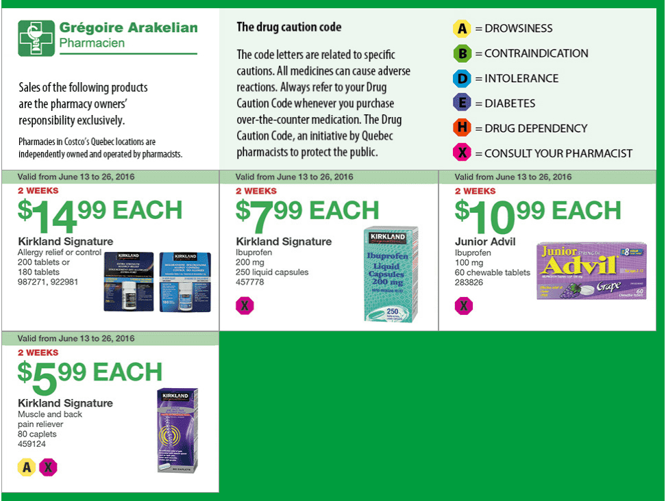 Costco Canada Handouts Coupons Flyers Instant Savings For Quebec