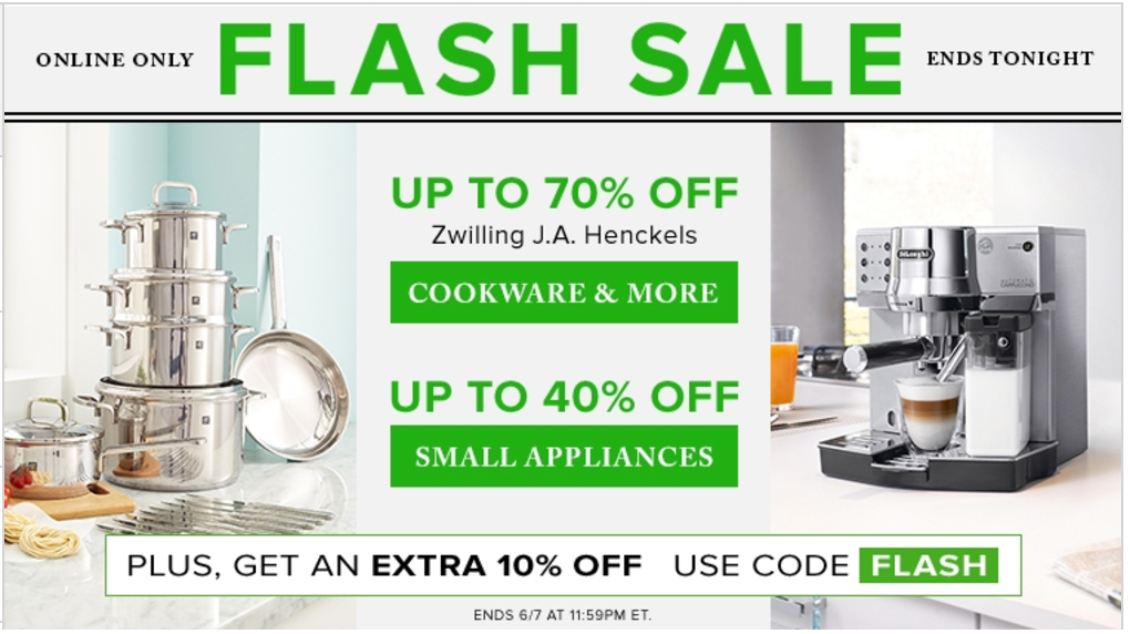 Hudson's Bay Canada Today's Online Flash Sale Save 70 Off Zwilling J