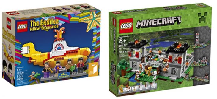 Amazon Canada Offers Save 40 On Lego Minecraft The Fortress Building Kit 34 On Lego Ideas Yellow Submarine Building Kit Hot Canada Deals Hot Canada Deals