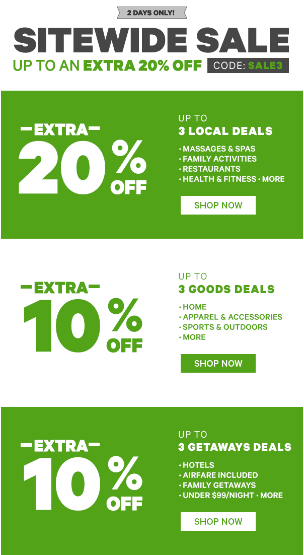 Groupon Canada Promo Code Offers Save Extra 20 Off Local Deals, 10