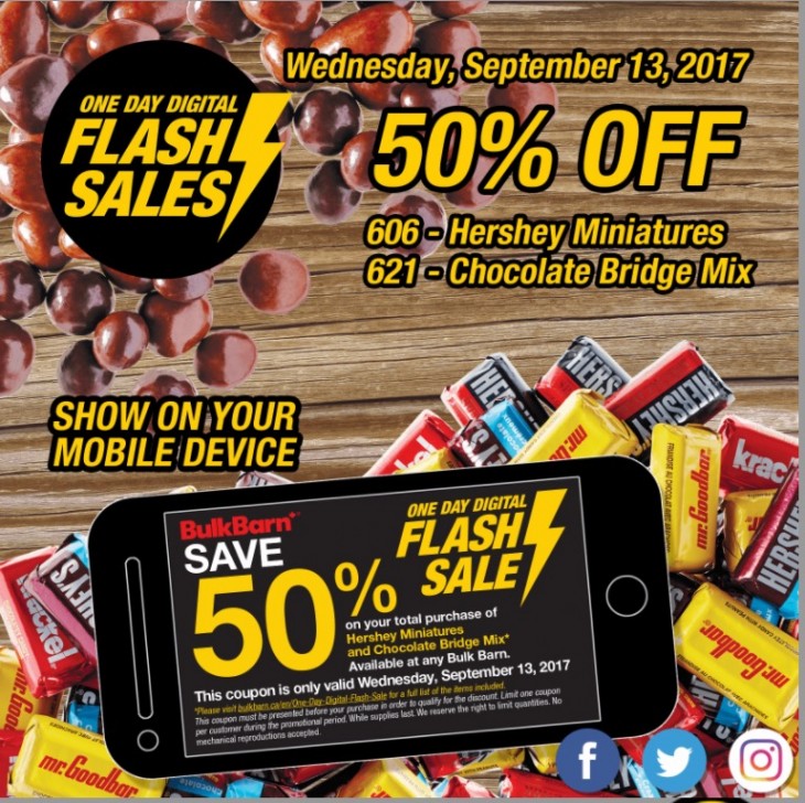 Bulk Barn Canada National Chocolate Day Sale: Save 50% Off ...