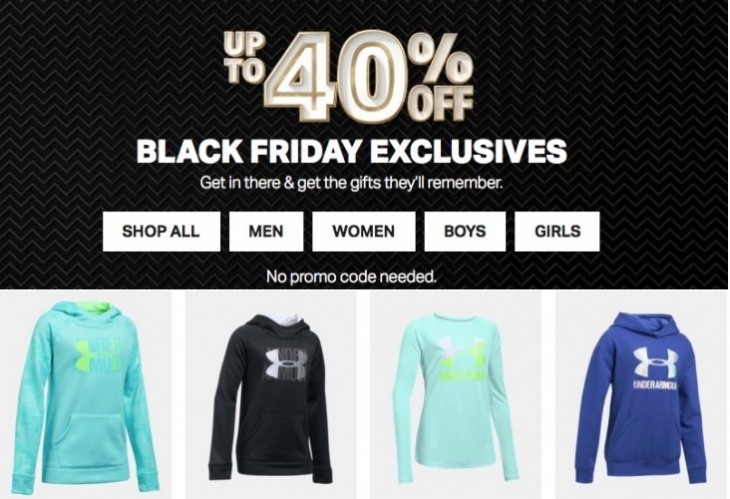 under armour promo code black friday