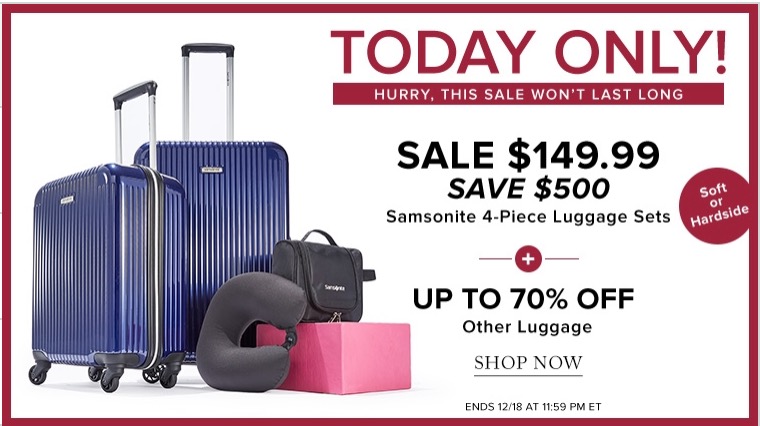 hudson bay samsonite