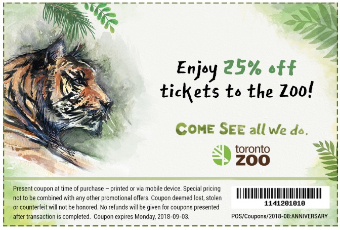 phoenix zoo membership coupon