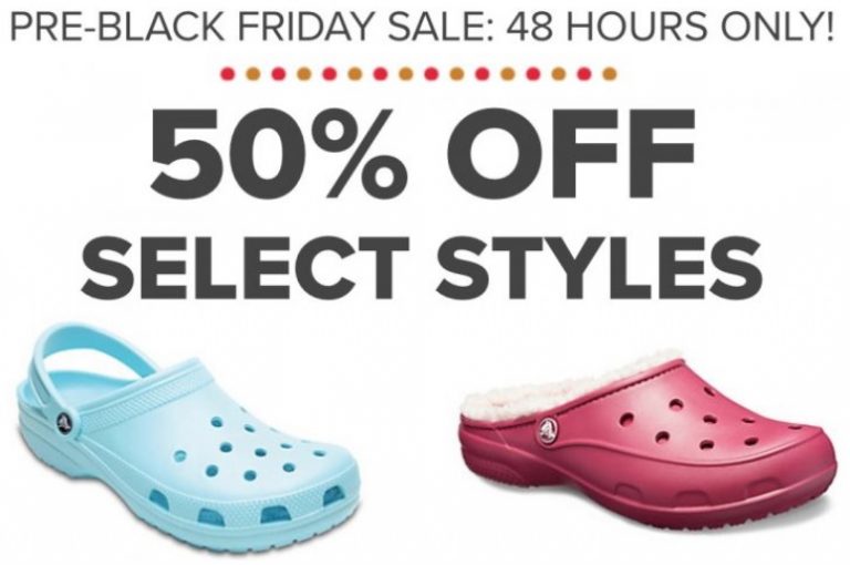 black friday deals on crocs