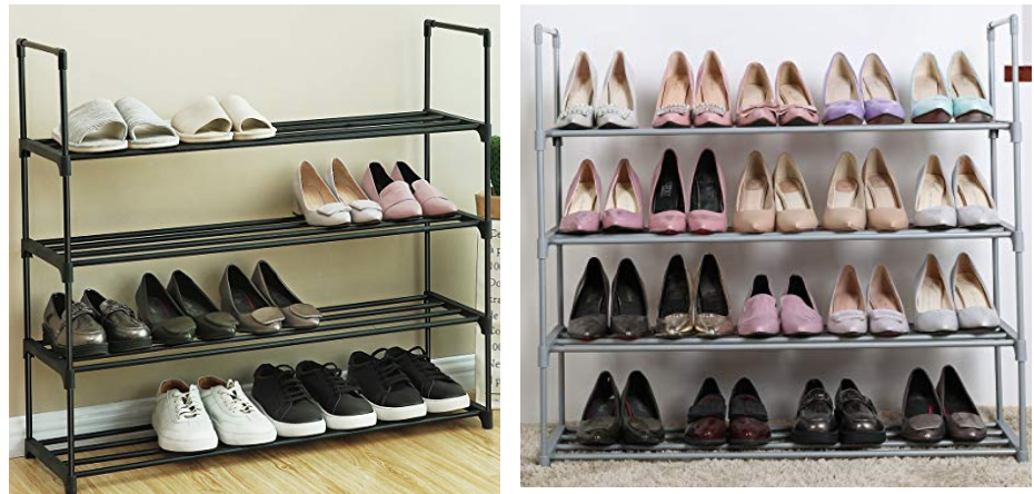 Amazon Canada Today S Deals Songmics 4 Tier Shoe Rack For 22 49 Hot Canada Deals Hot Canada Deals