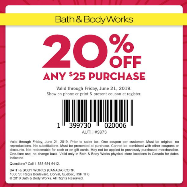 Hopetaft Bath And Body Works Canada Coupon August