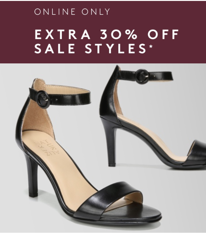 Naturalizer Canada Online Sale: Save an Extra 30% off Sale Styles, With ...