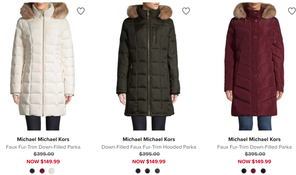 Hudson’s Bay Canada Pre Black Friday One Day Sale: Today, Save 62% off Michael Michael Kors ...