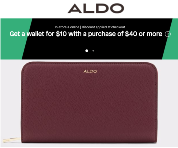 aldo wallet canada