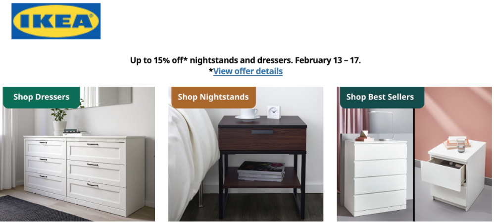 Ikea Canada The Bedroom Event Save Up To 15 Off Nightstands
