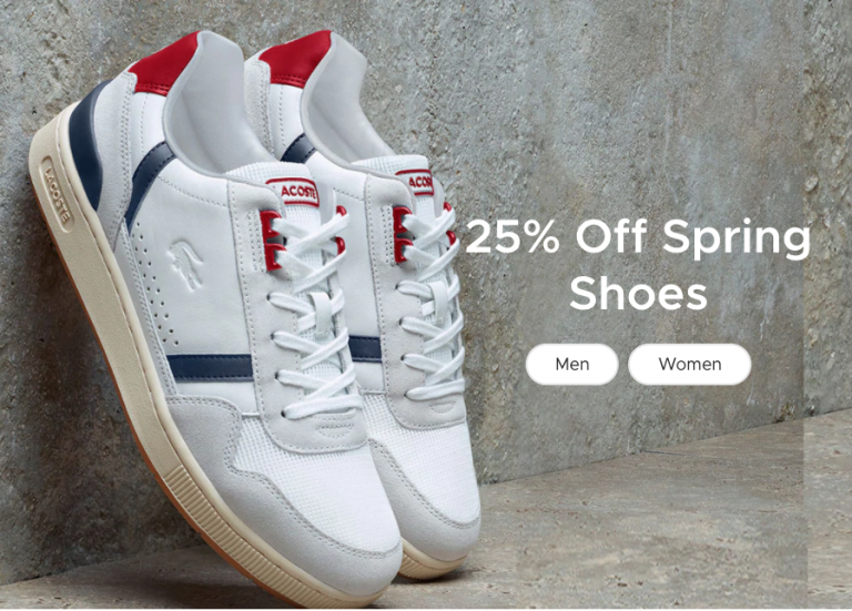 Lacoste Canada Online Spring Sale Save 25 Off Spring