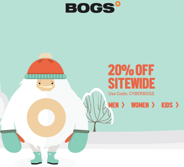 BOGS Footwear Canada Sale: Save 20% Off Sitewide Using Promo Code + Up