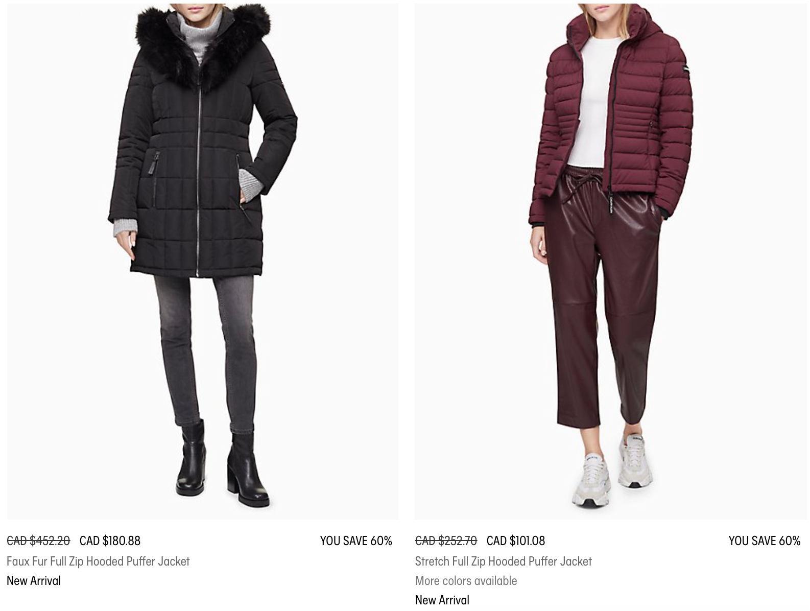 Calvin Klein Canada Sale: Save up to 30% OFF Sitewide + Extra 60% OFF ...