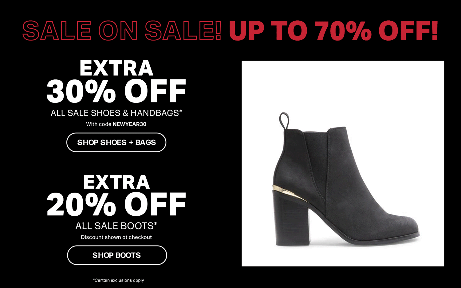 Steve Madden Canada Sale On Sale: Save Up to 70% off Sale + Extra 30% off Shoes & Handbags 