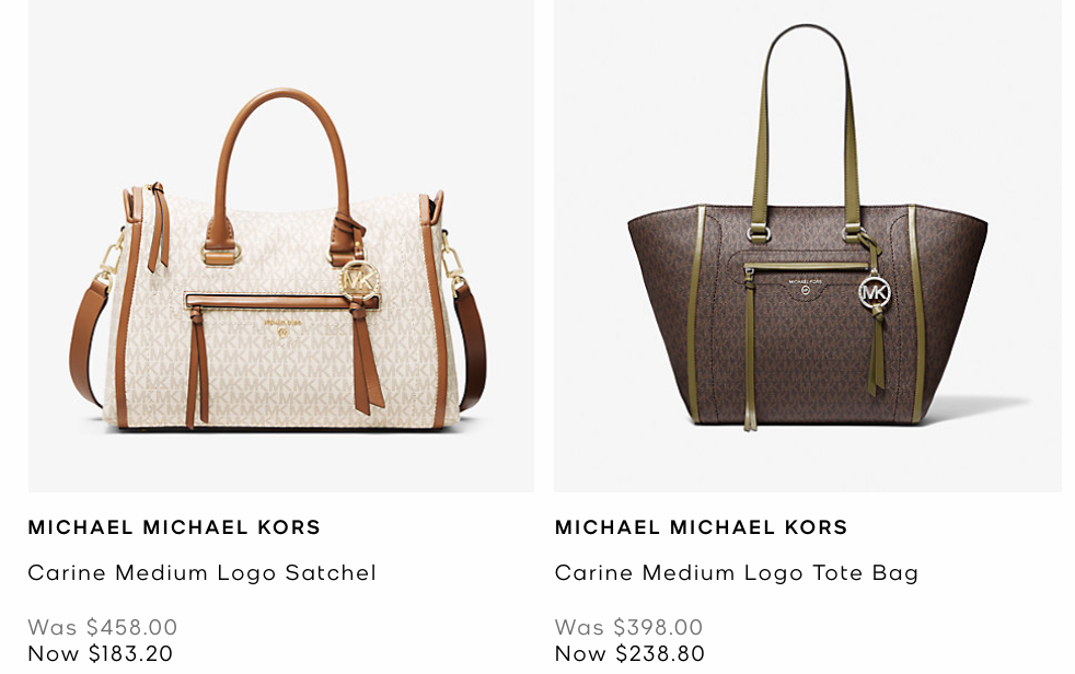 Michael Kors Canada Summer Sale: Save up to 60% Off Sale Items + FREE ...