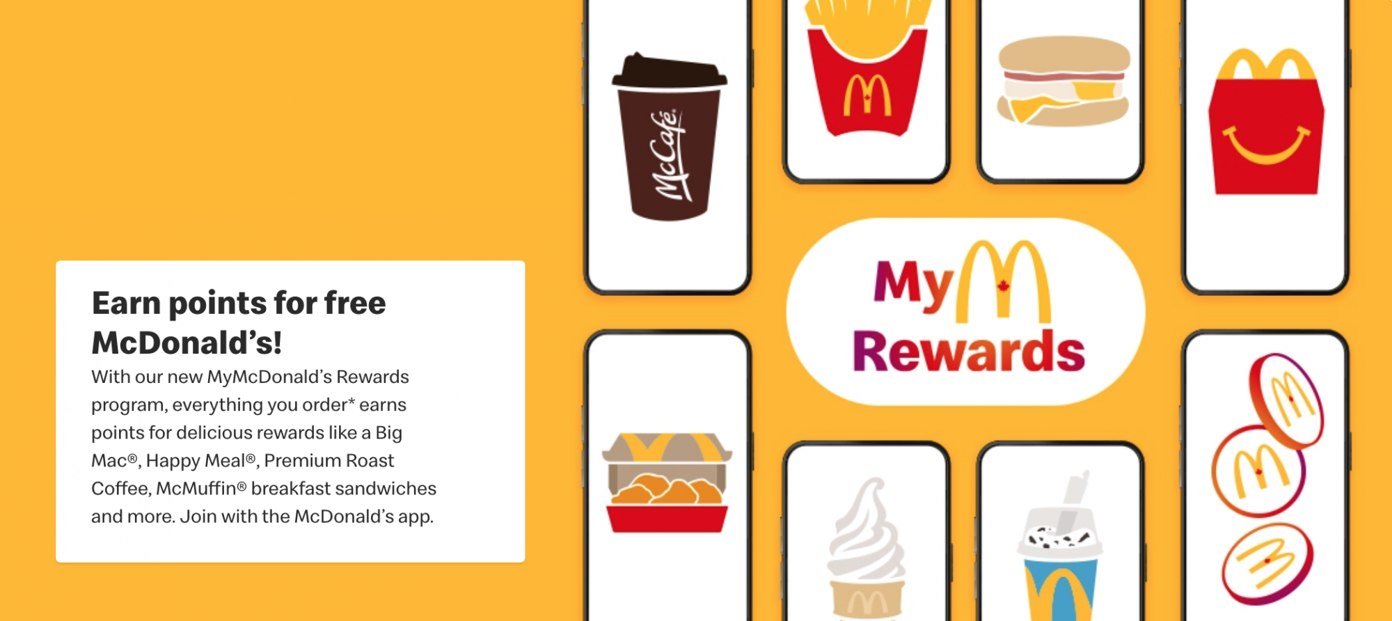 McDonald’s Canada Launches NEW MyMcDonald’s Rewards! Hot Canada Deals
