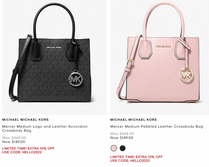 Michael Kors Canada So Much Sale: Save Up to 60% OFF Many Styles - Hot ...