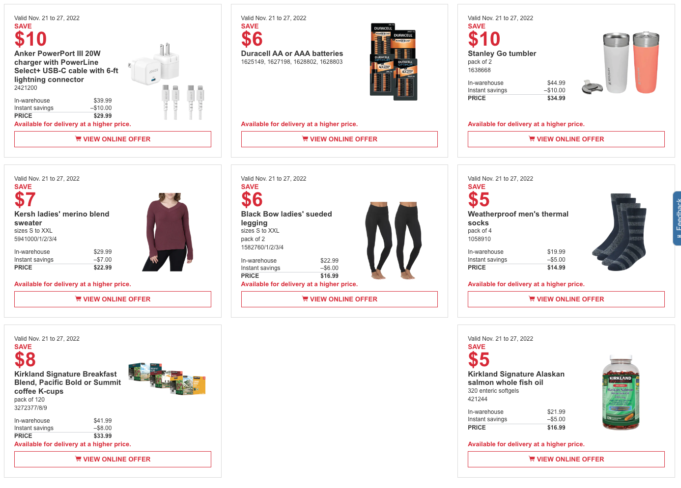 Costco Canada Black Friday 2022 Flyers Coupons Deals LIVE Canadian Costco Canada Black Friday 2022 Flyers Coupons Deals LIVE Canadian