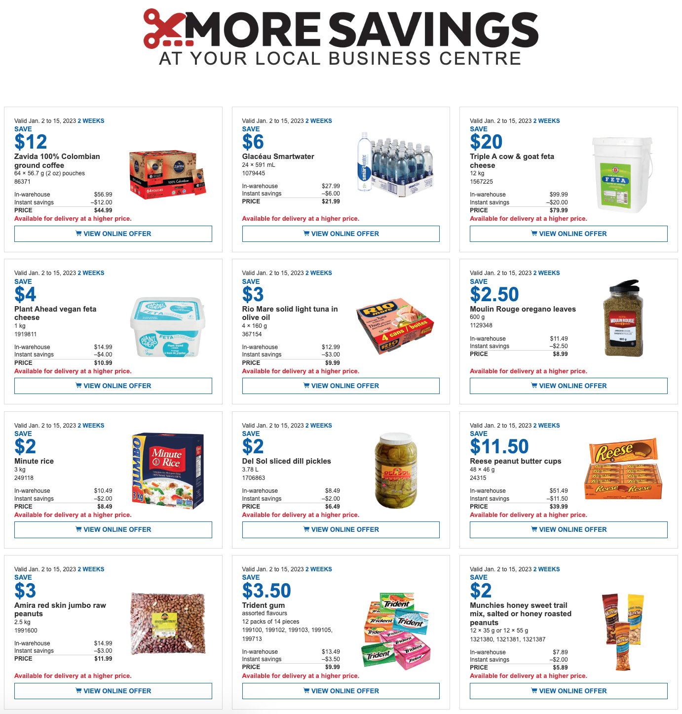 Costco Canada Coupons January 2023