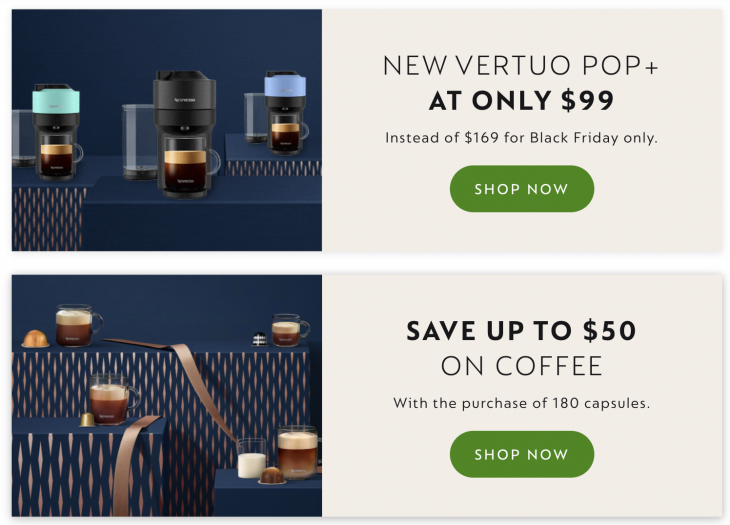 nespresso capsules black friday deals