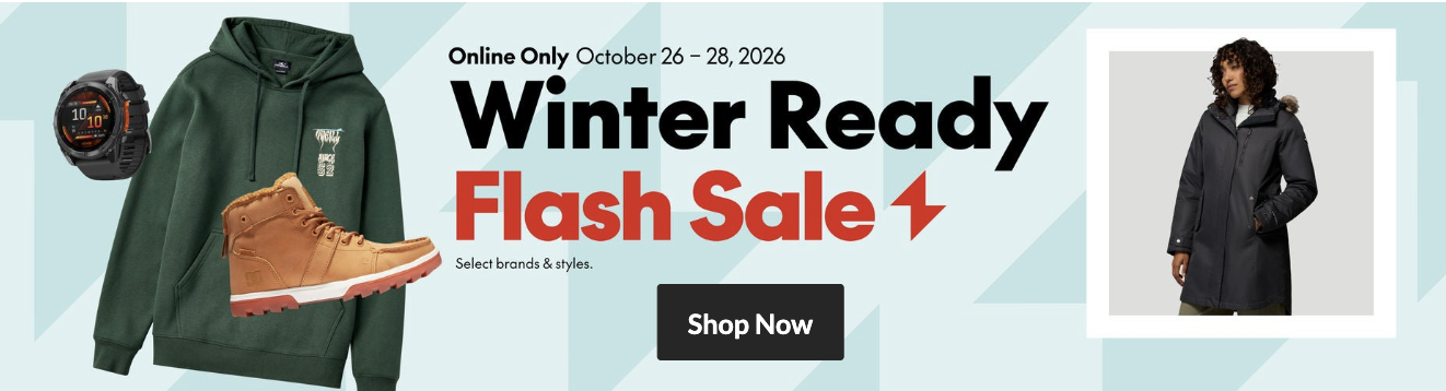 Sport Chek Canada Winter Ready Flash Sale: Save up to 50% off - Hot ...